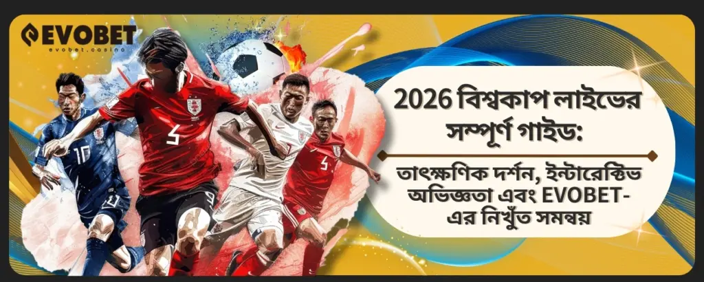 2026 বিশ্বকাপ লাইভের